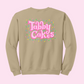This Tabby Cakes Crew is sure to keep you warm for the winter! The dull brown color compliments the Original Tabby Cakes Cookie graphics and Tabby Cakes logo. Offered in a full size range of small to 2 XL.
