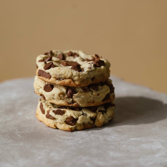 Arguably the best cookie to ever be created, with a little Tabby Cakes touch! Our take on the classic chocolate chip cookie.